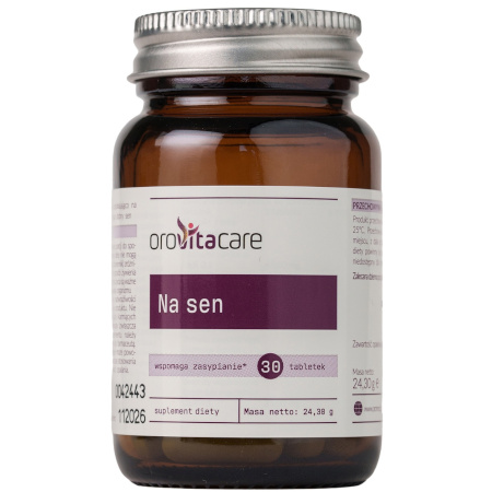 Orovitacare Na sen 30 tabletek