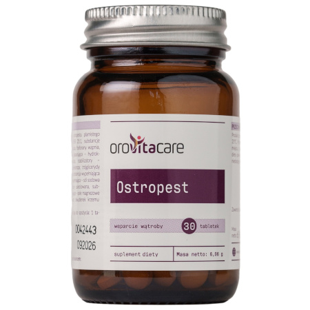Orovitacare Ostropest 30 tabletek