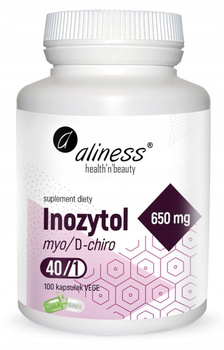 ALINESS Inozytol myo/D-chiro, 40/1, 650 mg x 100