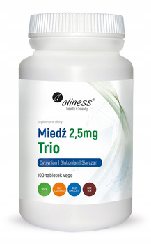 ALINESS Miedź trio 2,5 mg x 100 vege tab.