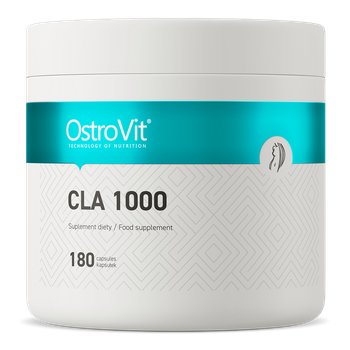 OstroVit CLA 1000 180 kaps. KWAS LINOLOWY