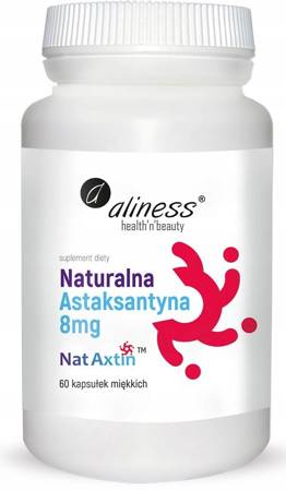 ALINESS Naturalna Astaksantyna Nat Axtin 8mg x 60