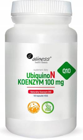 ALINESS UbiquinoN Naturalny KOENZYM Q10 100mg VEGE