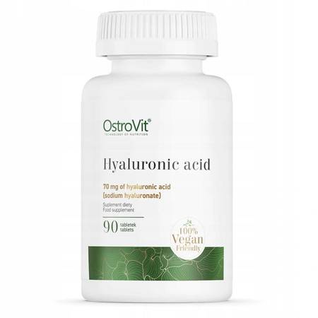 OstroVit Hyaluronic Acid 90 tabs KWAS HIALURONOWY