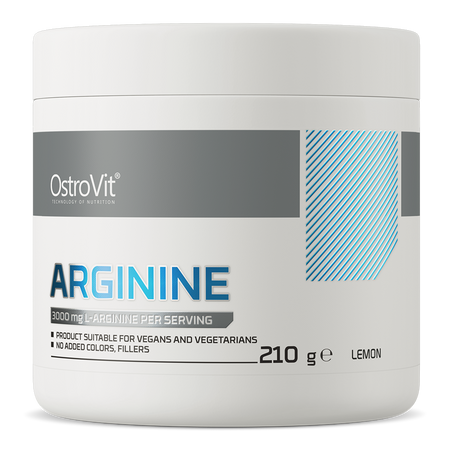 OstroVit Arginina 210 g smak cytrynowy