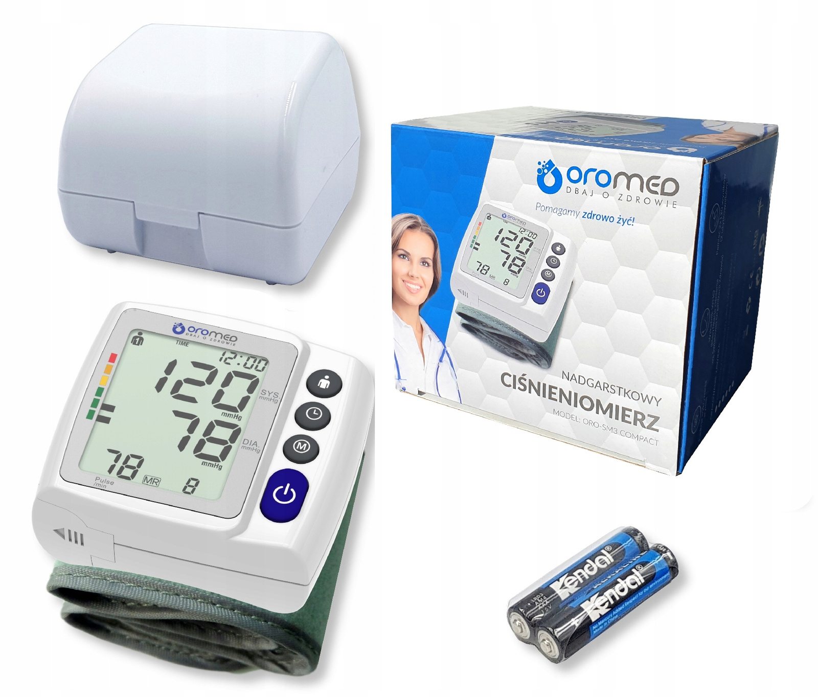 Ciśnieniomierz elektroniczny nadgarstkowy Oromed ORO-SM3 COMFORT
