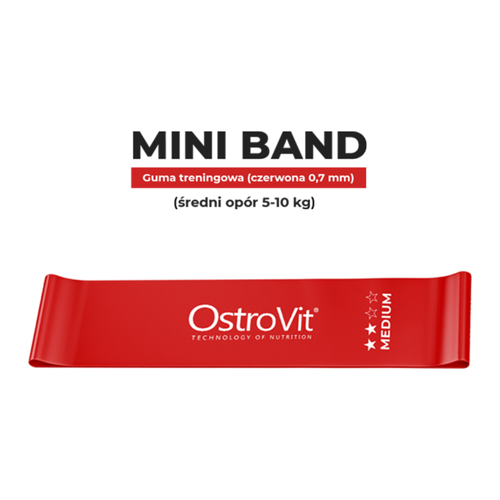 OstroVit Gumy Treningowe zestaw 4 sztuki + worek