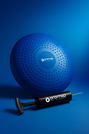 Poduszka sensoryczna jeżyk MED+ granatowa 33cm