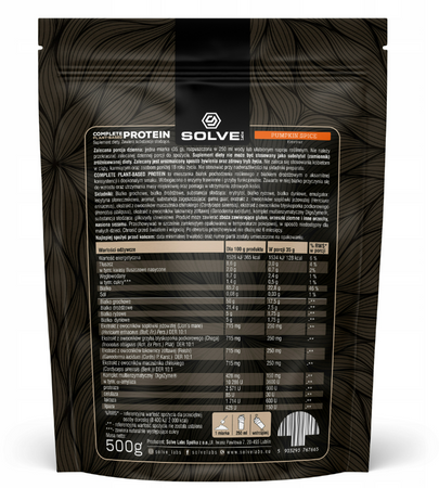 Solve Labs Complete Plant-based Protein 500g Pumpkin spice