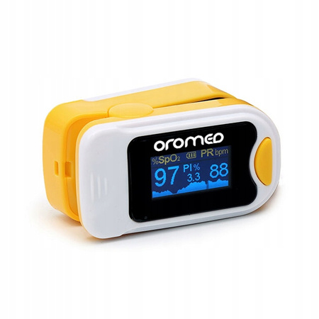 Pulsoksymetr napalcowy medyczny Oromed ORO-PULSE YELLOW