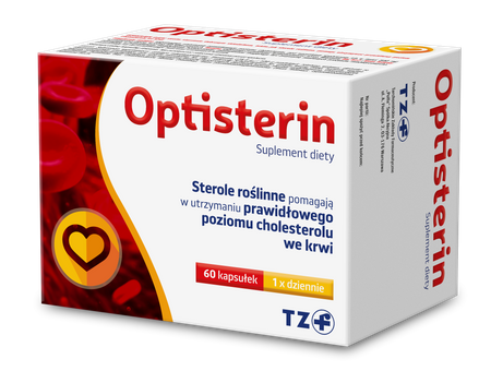 Suplement Polfa Tarchomin Optisterin 60 kapsułek