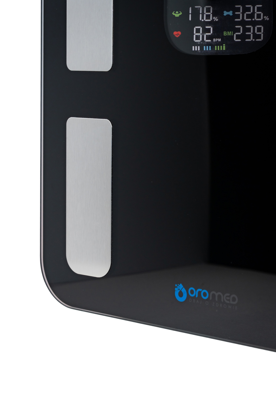 Waga analityczna elektroniczna łazienkowa ORO-BLUETOOTH H SMART BLACK