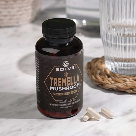 Solve Labs Tremella fuciformis 10:1 Ekstrakt 60 Kapsułek