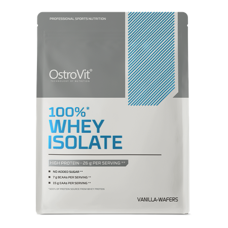 OstroVit 100% Whey Isolate 300 g białko WPI o smaku waniliowym