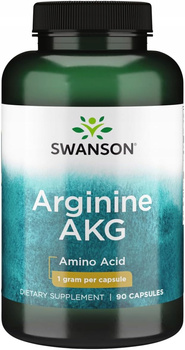 SWANSON Arginina AKG 90kaps