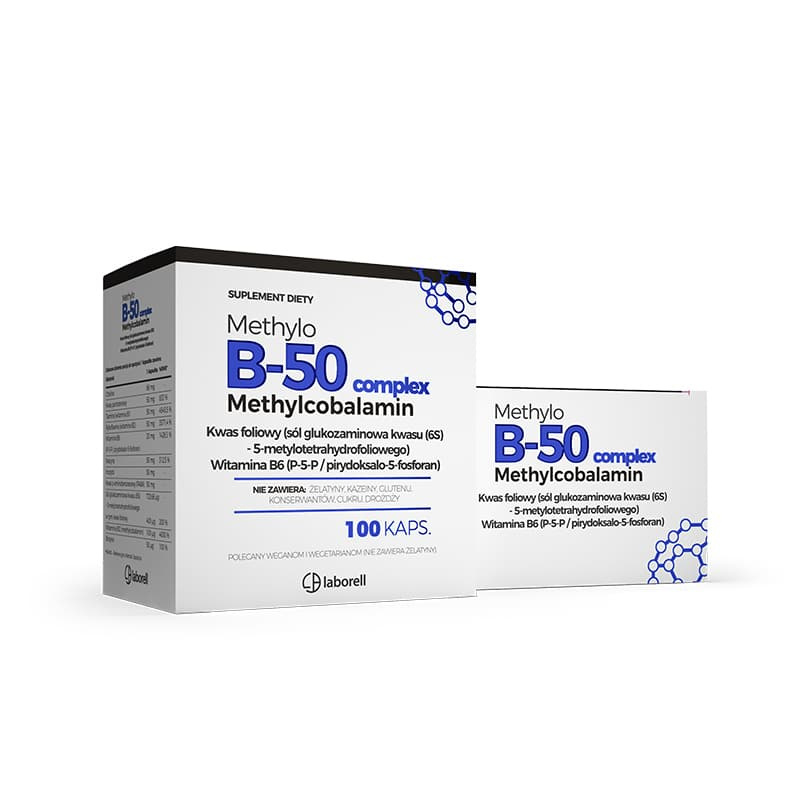 Laborell Methylo B-50 Complex 100 kapsułek