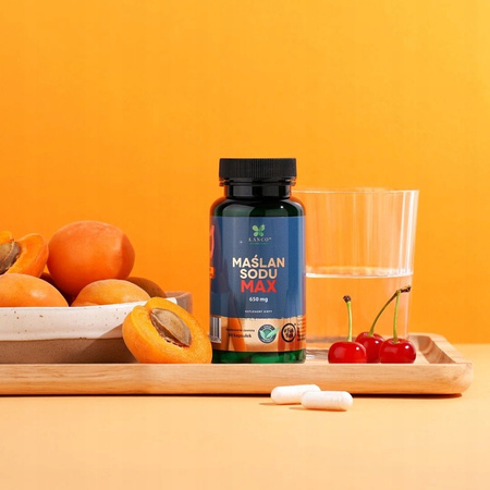 Lanco Maślan Sodu MAX 1300mg 60 kapsułek