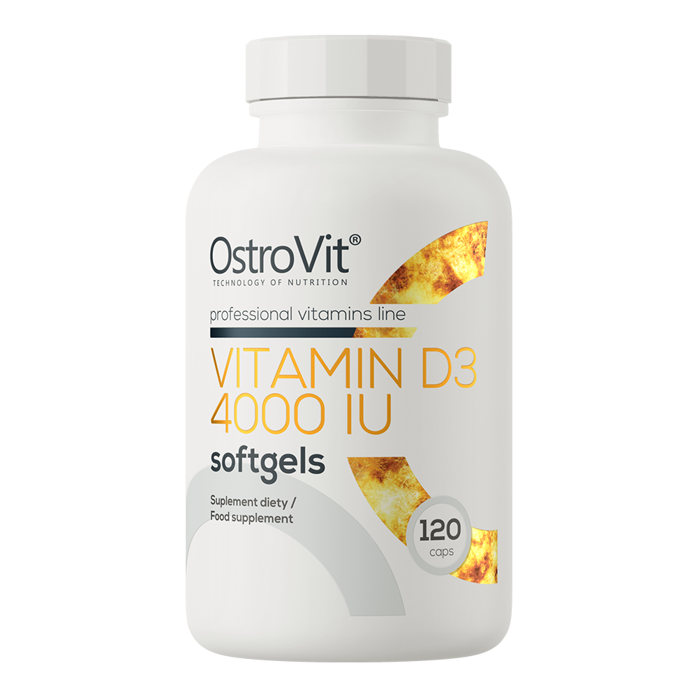 OstroVit Witamina D3 4000 IU 120 kapsułek