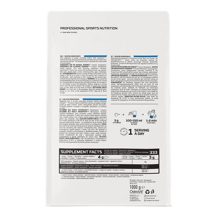 OstroVit Monohydrat Kreatyny 1000 g mango