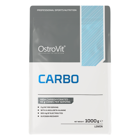 OstroVit Carbo 1000 g cytrynowy