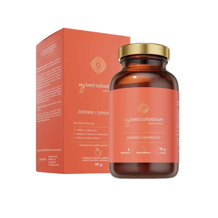 MyBestPharm MyBestColostrum smak malinowy 90g