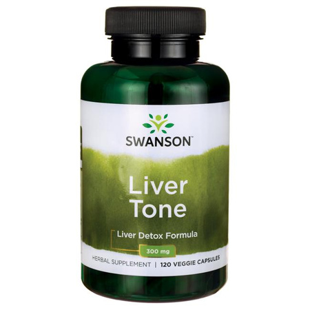 SWANSON Liver tone - liver detox formula 120kaps
