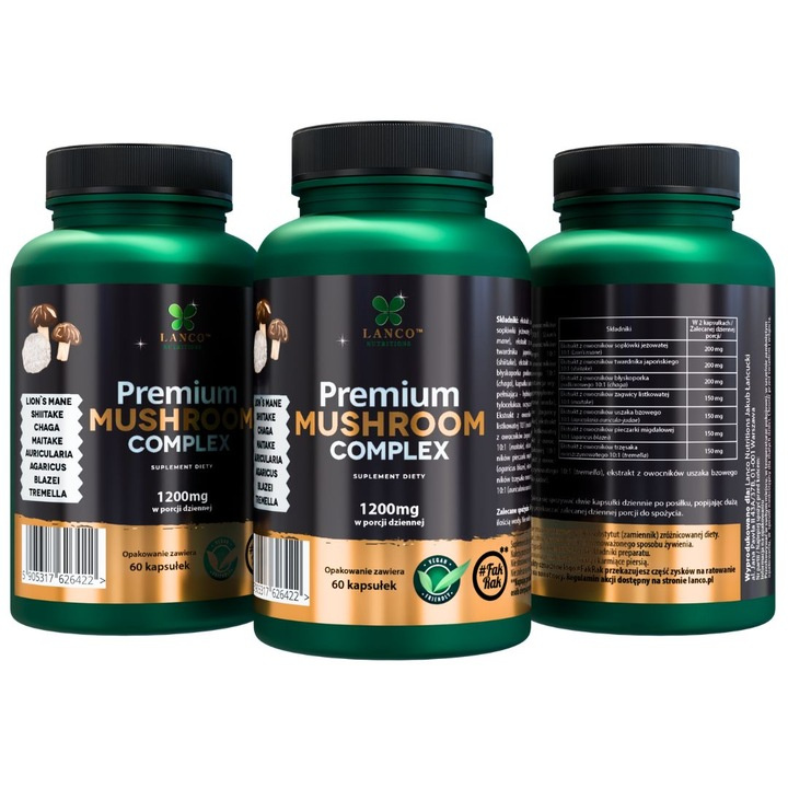 Lanco Premium Mushroom Complex 60 kapsułek