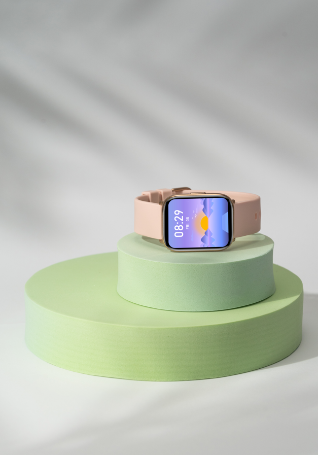 Smartwatch zegarek elektroniczny OROMED ORO-FIT PRO GT PINK