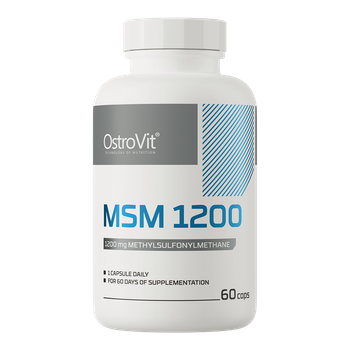 OstroVit MSM 1200 mg 60 kapsułek