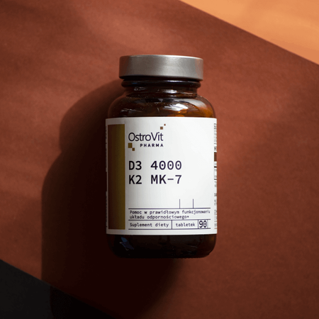 OstroVit Pharma D3 4000 + K2 MK-7 90 tabletek