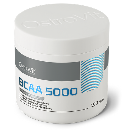 OstroVit BCAA 5000 mg 150 kapsułek
