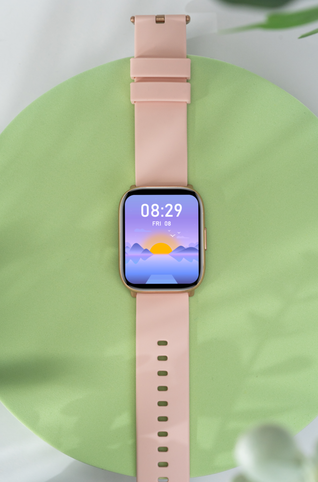 Smartwatch zegarek elektroniczny OROMED ORO-FIT PRO GT PINK