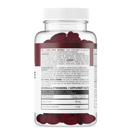 OstroVit Luteina FORTE 30 kapsułek 