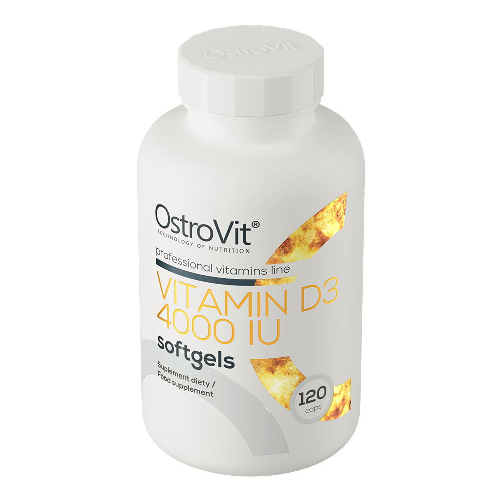 OstroVit Witamina D3 4000 IU 120 kapsułek