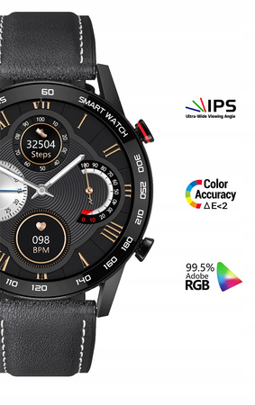 Smartwatch zegarek elektroniczny Oromed ORO-SMART FIT 3 czarny