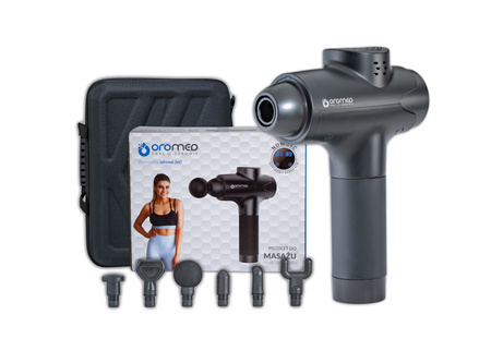 Pistolet do masażu masażer ORO-GUN PRO czarny