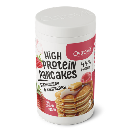 OstroVit High Protein Pancakes 400 g truskawkowo-malinowy