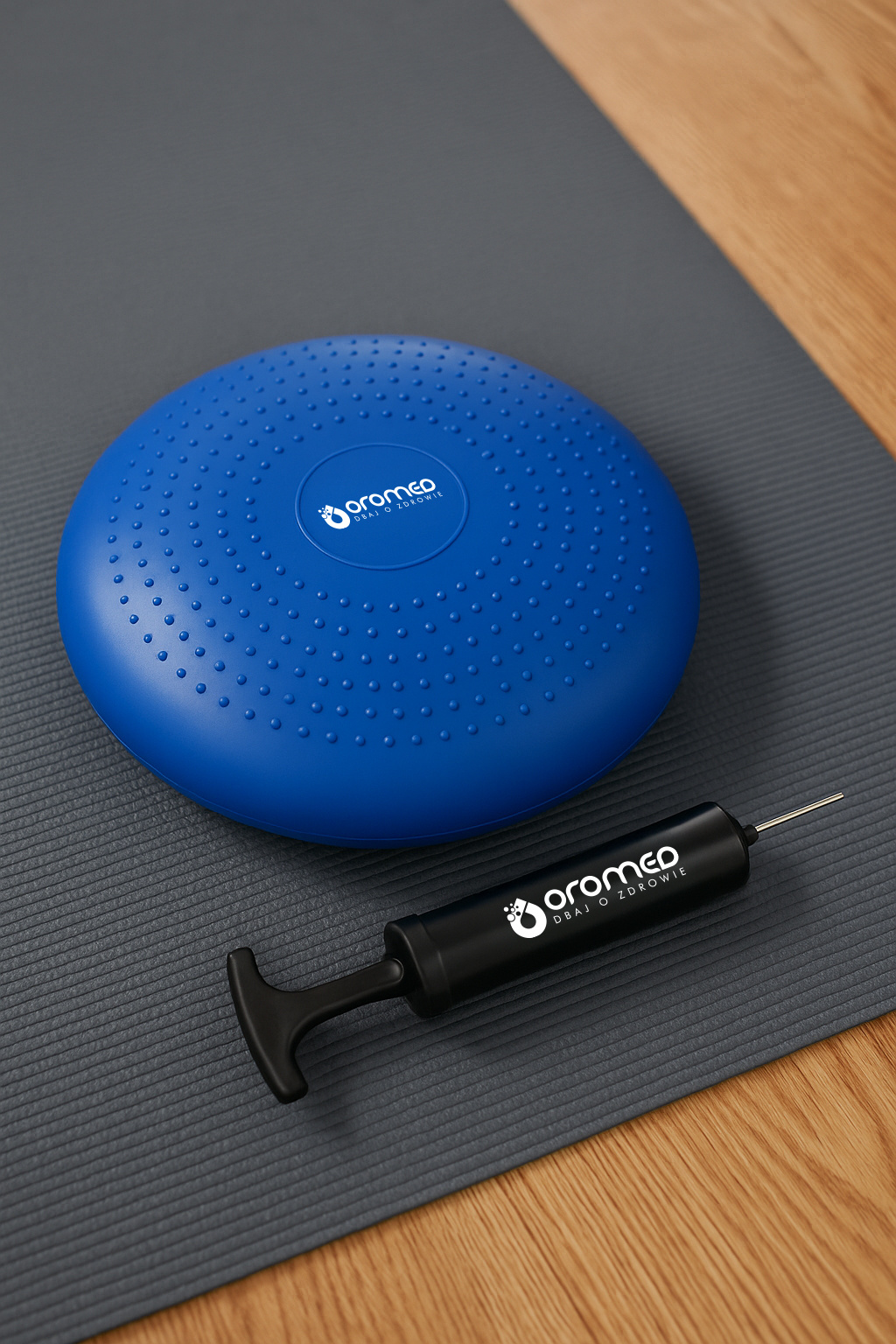 Poduszka sensoryczna jeżyk MED+ granatowa 33cm