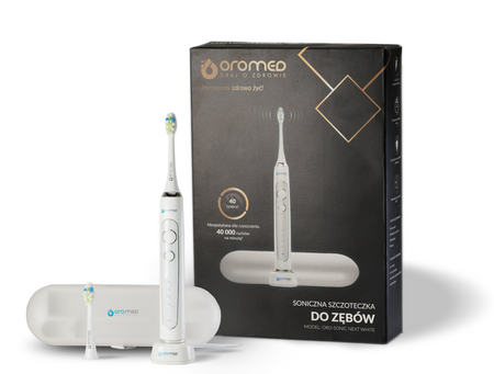 Szczoteczka soniczna do zębów elektryczna Oromed ORO-SONIC NEXT white