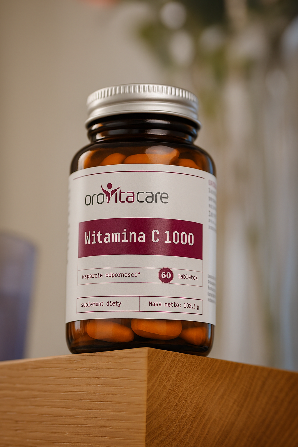 Orovitacare Witamina C 1000 60 tabletek