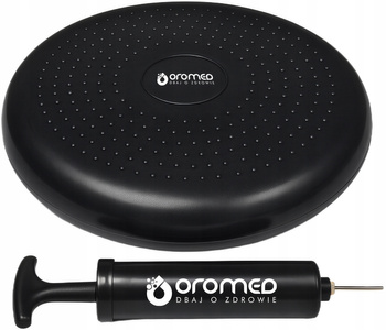 Poduszka sensoryczna jeżyk MED+ czarna 33cm