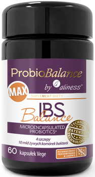 Aliness ProbioBALANCE MAX IBS Balance 10 mld. x 60 vege caps.