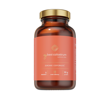 MyBestPharm MyBestColostrum smak malinowy 90g