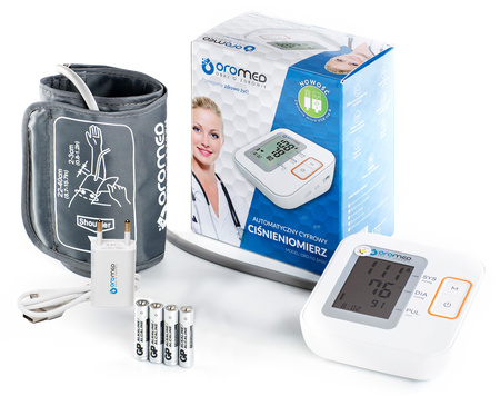 Ciśnieniomierz elektroniczny naramienny USB Oromed ORO-N2 BASIC + zasilacz