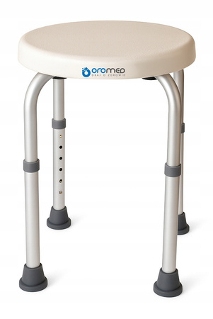 Taboret stołek pod prysznic okrągły