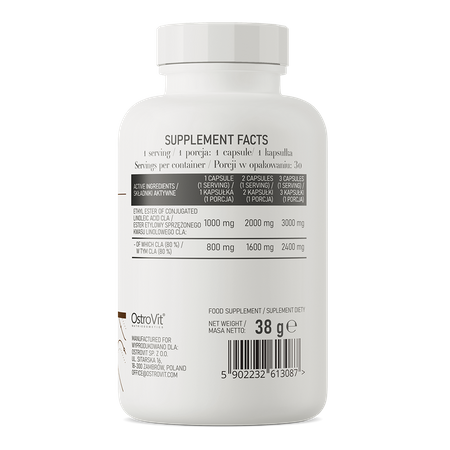 OstroVit CLA 1000 mg 30 kapsułek