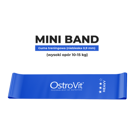 OstroVit Gumy Treningowe zestaw 4 sztuki + worek