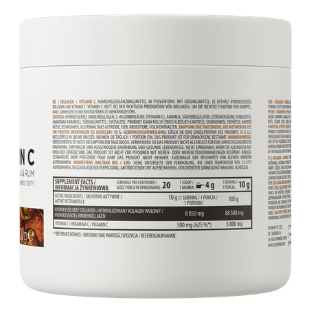 OstroVit Kolagen + Witamina C 200 g cola z rumem