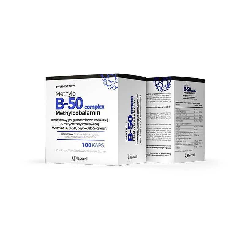 Laborell Methylo B-50 Complex 100 kapsułek