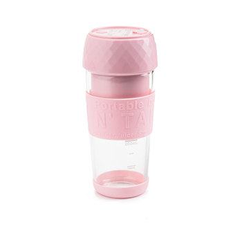Blender przenośny Oromed ORO-JUICE CUP USB różowy